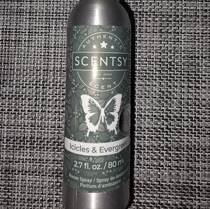 New! Scentsy Icicles & Evergreen Room Spray